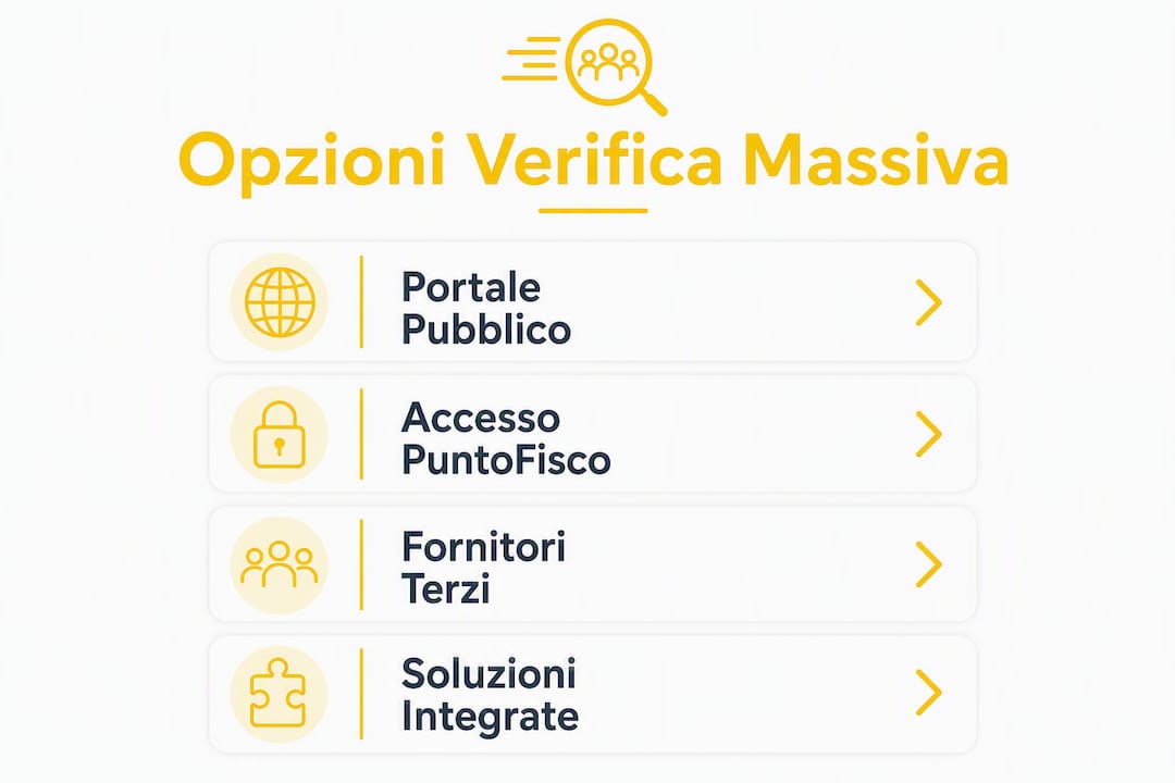 Infografica: le principali funzioni per effettuare controlli su larga scala