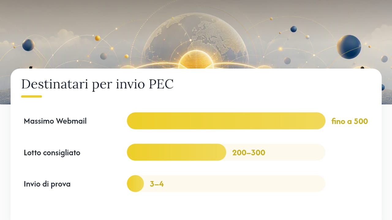 Invii massivi: quali limiti tecnici occorre rispettare? — overview diagram