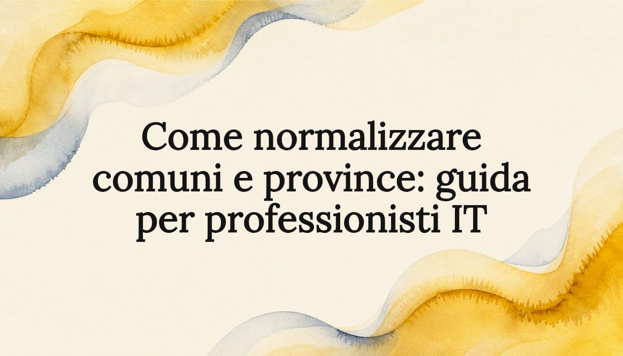 Illustrazione decorativa per cartellino del titolo con nastri ad acquerello