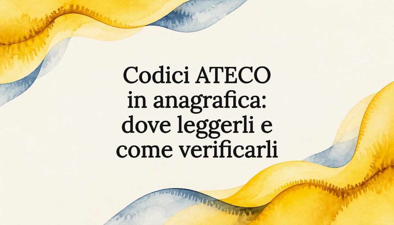 Cornice decorativa per il titolo dell'articolo