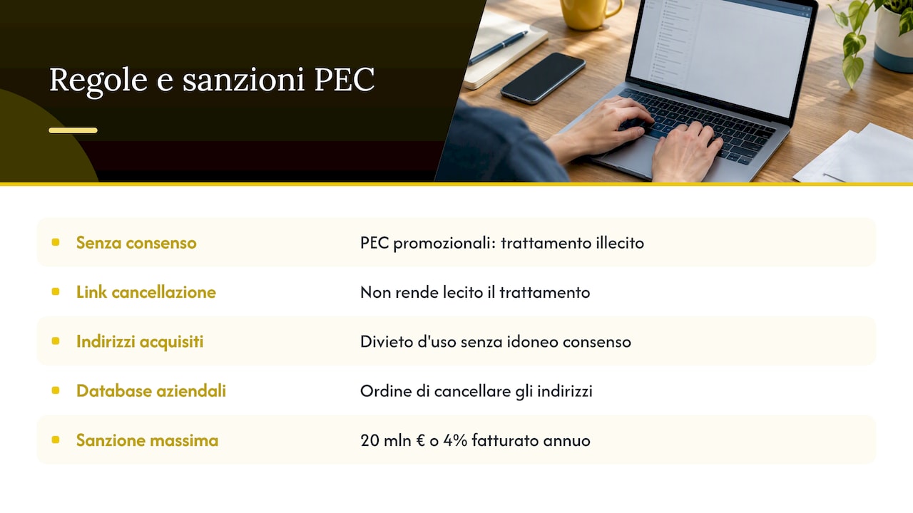 Il link di cancellazione non basta